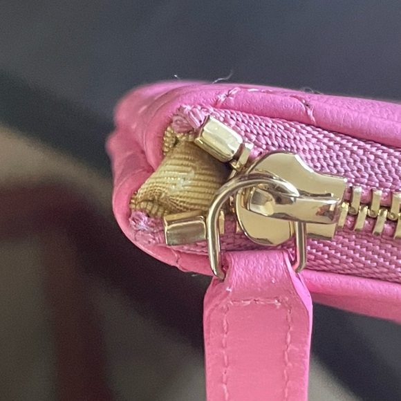 New Chanel Mini O Case Pink Yellow Lambskin w Rainbow Hardware 21C - Picture 11 of 11